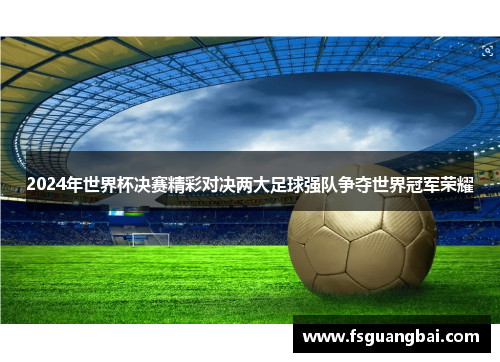 2024年世界杯决赛精彩对决两大足球强队争夺世界冠军荣耀
