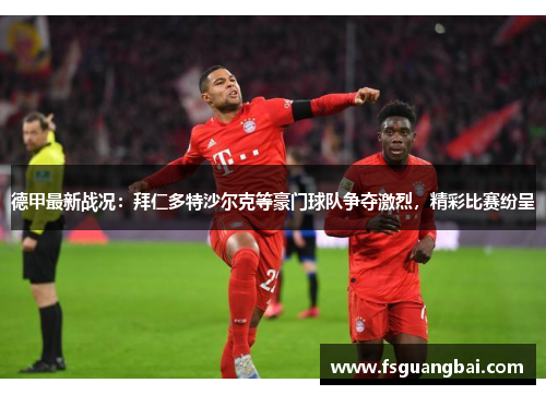 德甲最新战况：拜仁多特沙尔克等豪门球队争夺激烈，精彩比赛纷呈